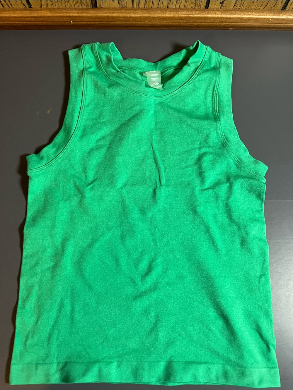 Kids' Green Sleeveless Tank Top